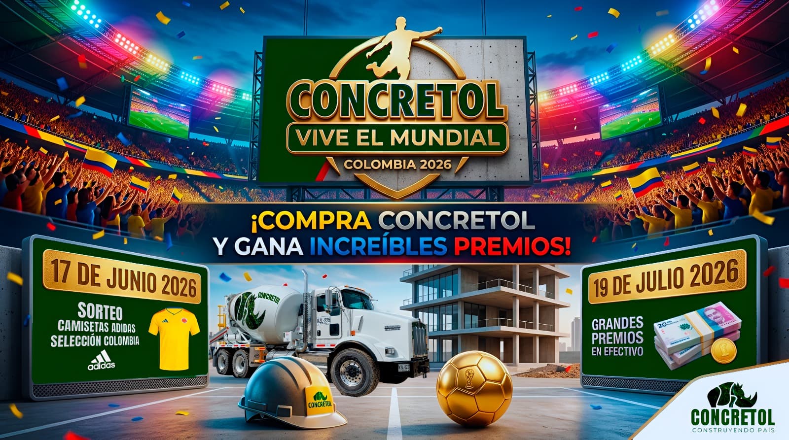 Concretol Vive el Mundial